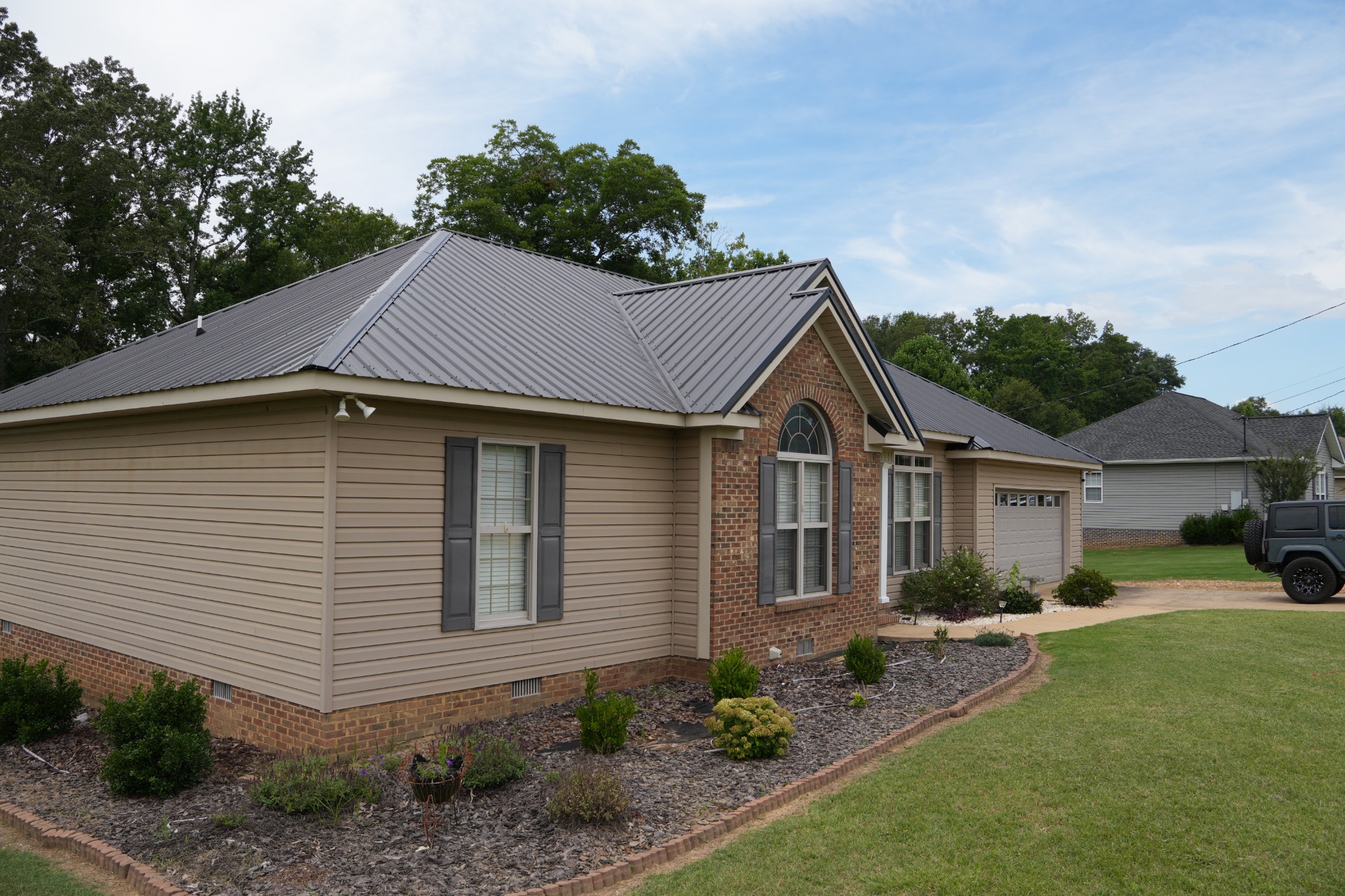 Front exterior angle